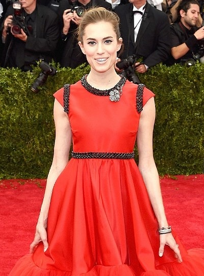 Эллисон Уильямс надела нефритовую брошь от Fred Leighton