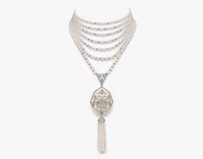 Колье Nagaur от Boucheron из коллекции Bleu de Jodhpur