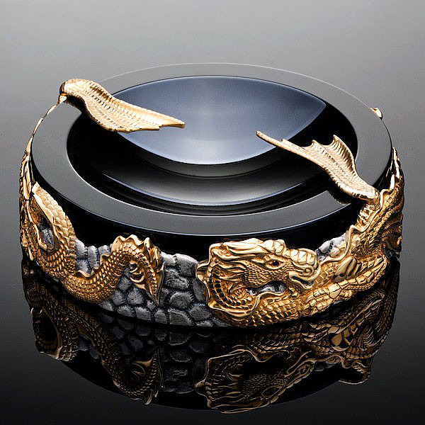 Пепельница, сигарный набор «Драконы», Бокадо